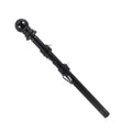 Black Stainless Steel Rotating Flagpole Holder Set B768