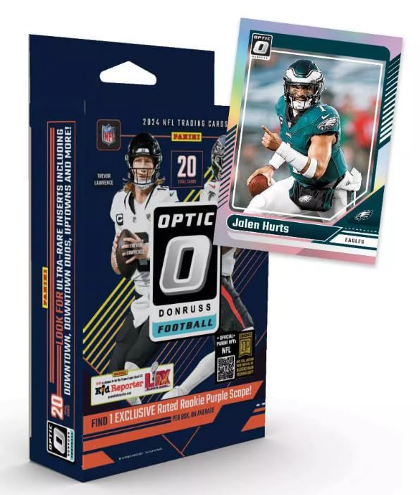NFL Football Trading Cards Hanger Box 20 Cards R71755