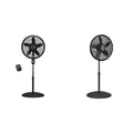 Oscillating Pedestal Fans with Adjustable Height, Timer, Remote Control and 3 Speeds I946397