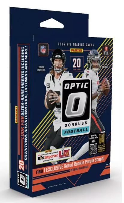 NFL Football Trading Cards Hanger Box 20 Cards R71755