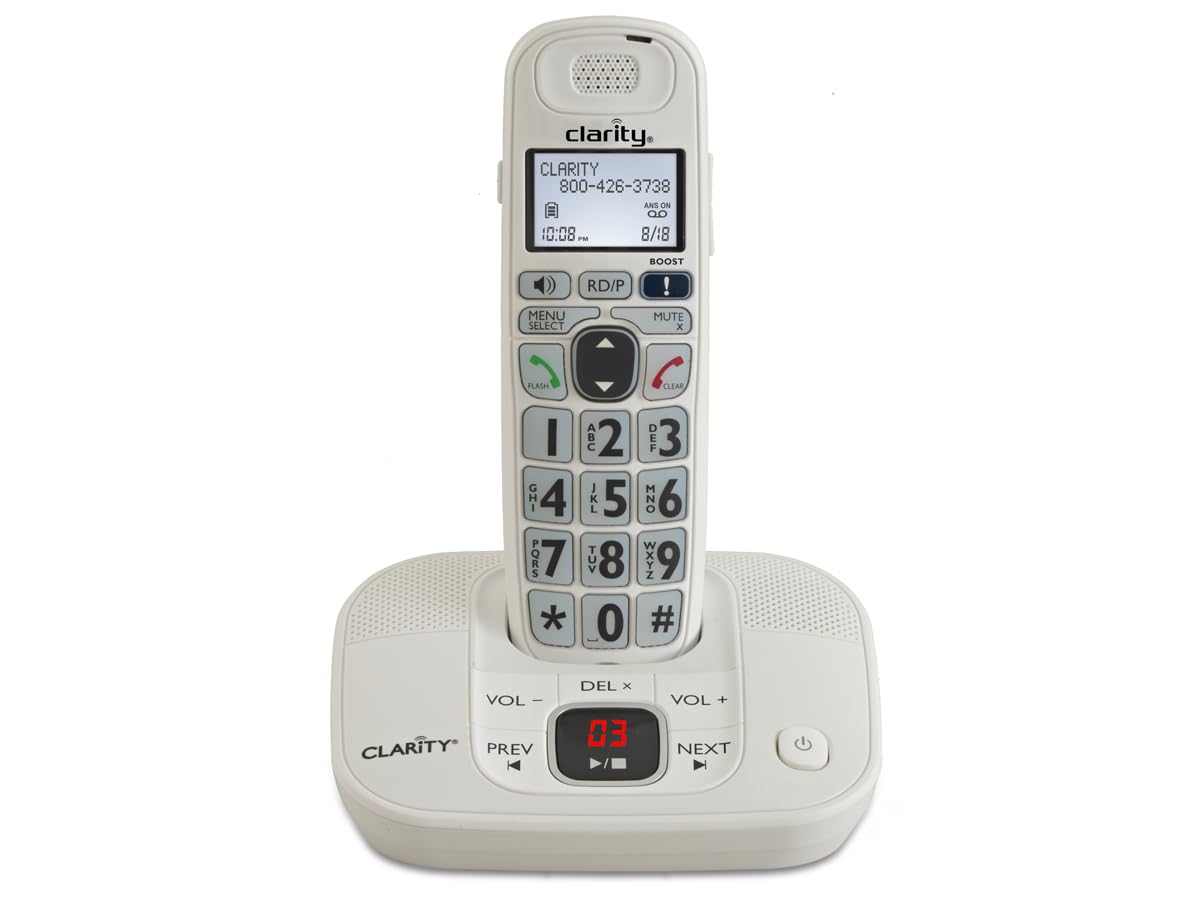 DECT 6.0 Cordless Landline Phone with Answering Machine Z489