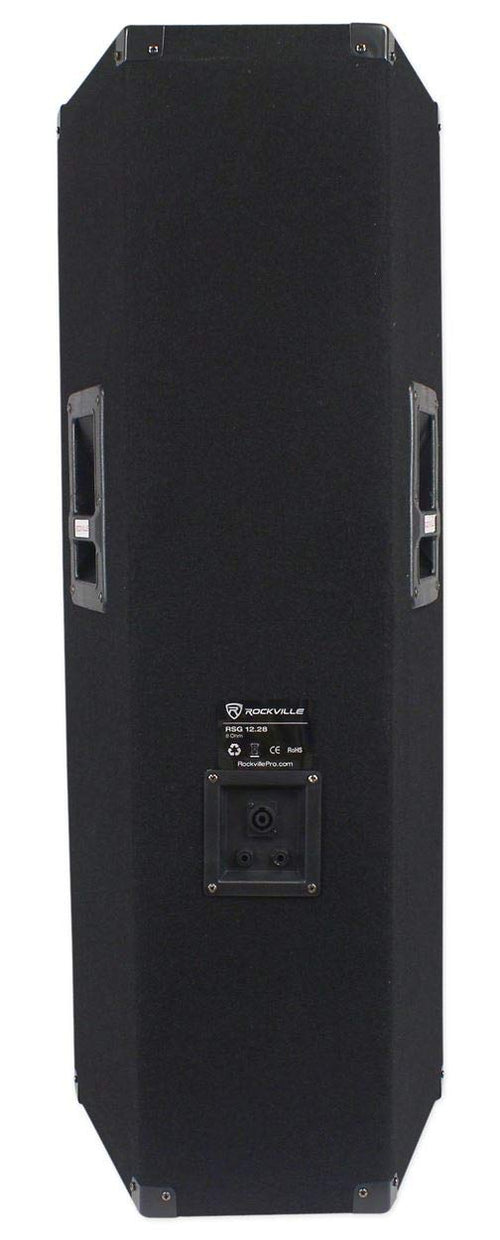 12" 2000W DJ PA Speaker Pair with Amplifier P74981