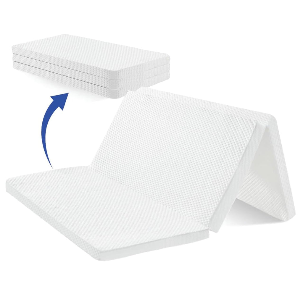 Pack and Play Mattress Topper 38" x 26" Trifold Foam C4447