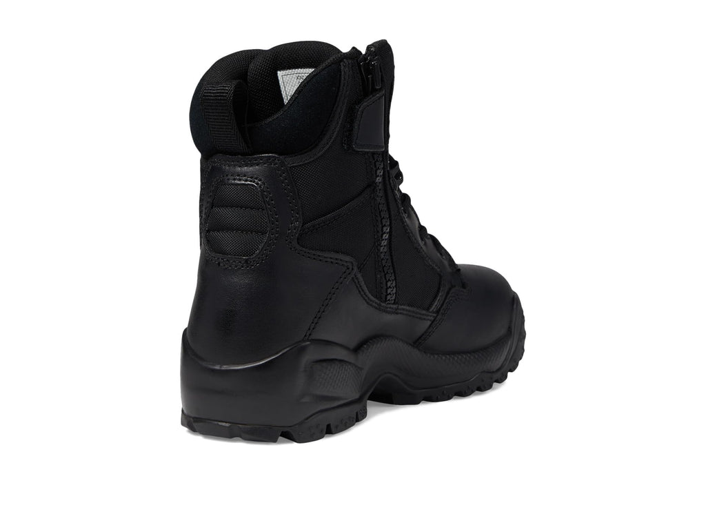 Black 6-Inch Side-Zip Work Boots R337