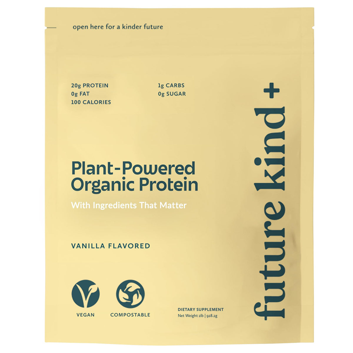 Vegan Protein Powder Vanilla 34 Servings U6137