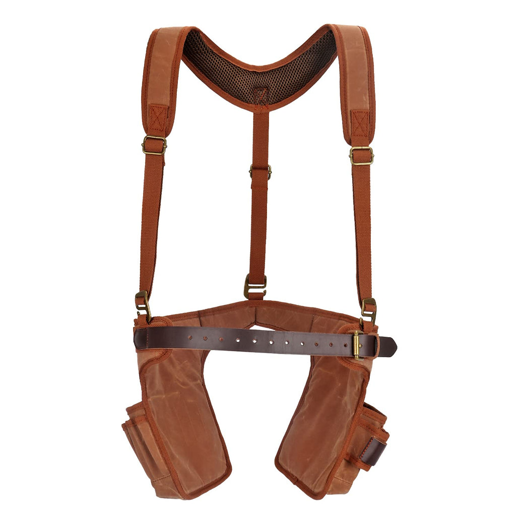 Tool Belt Bag with Suspenders 5+ Pockets E8180