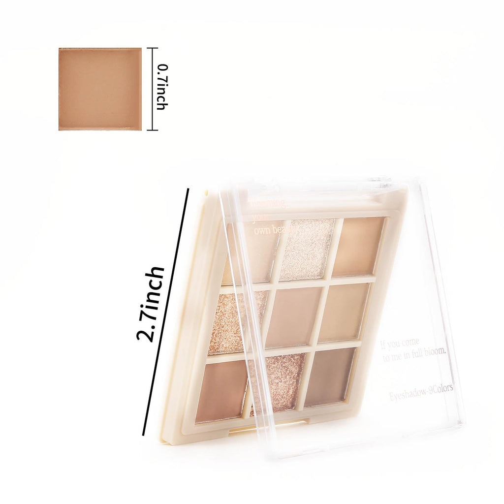 Nude Matte and Shimmer Eyeshadow Palette W828