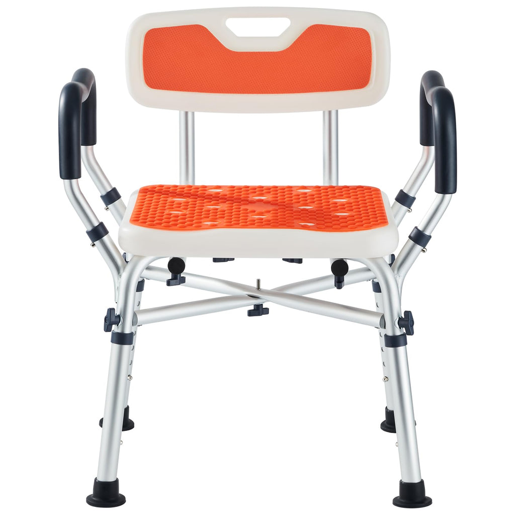 Padded Shower Chair with Arms and Back Q7437