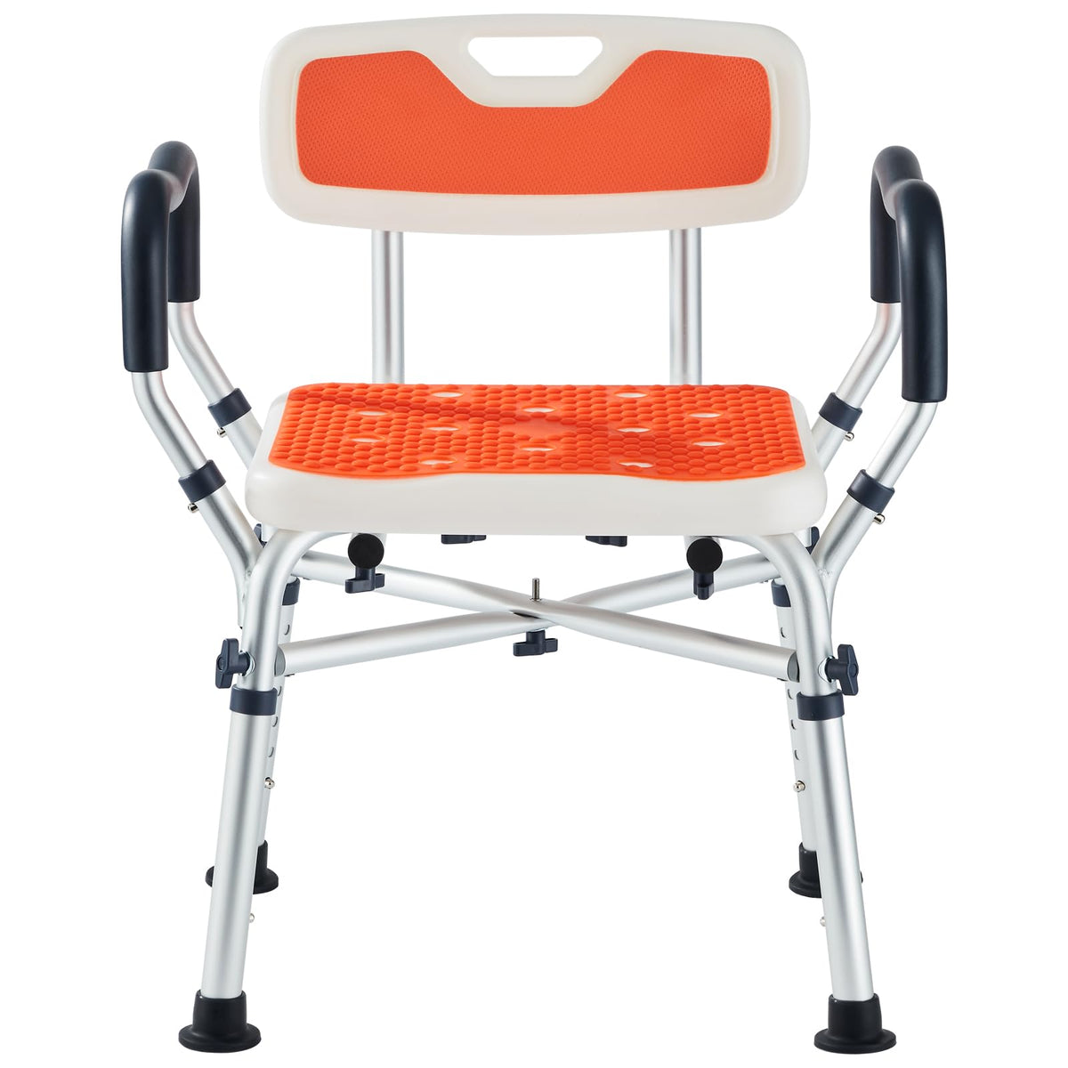 Padded Shower Chair with Arms and Back Q7437