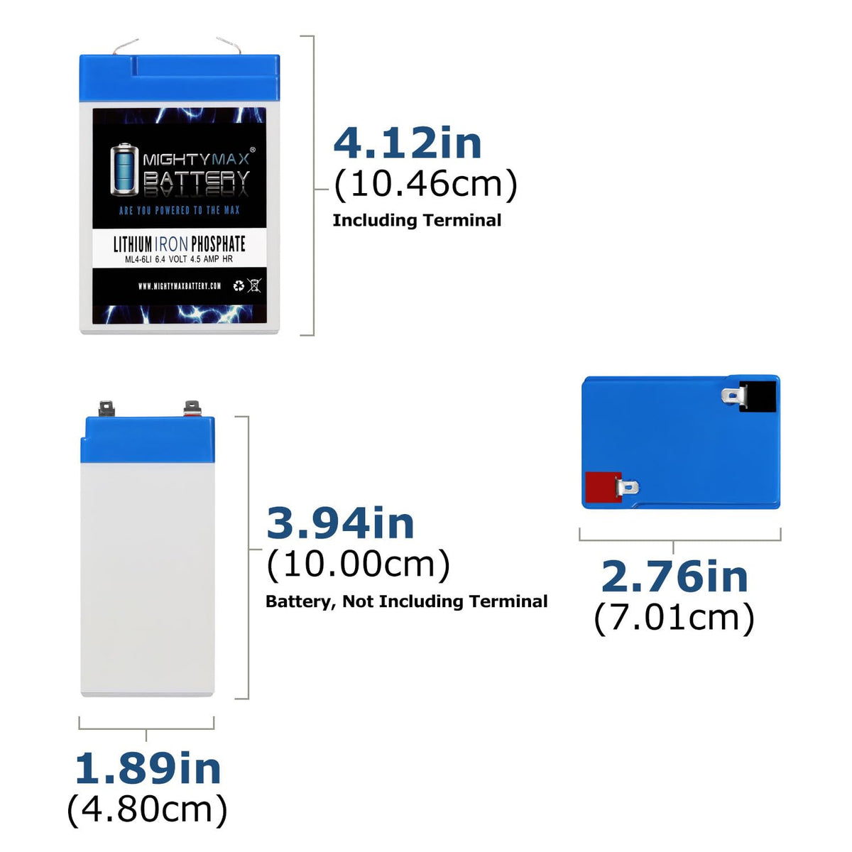 6V 4.5AH Lithium Replacement Battery N77174