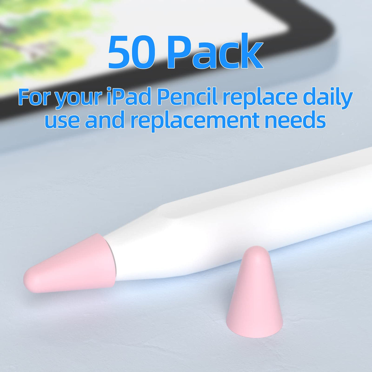 Pink Silicone Nib Protectors 50 Pack L828141