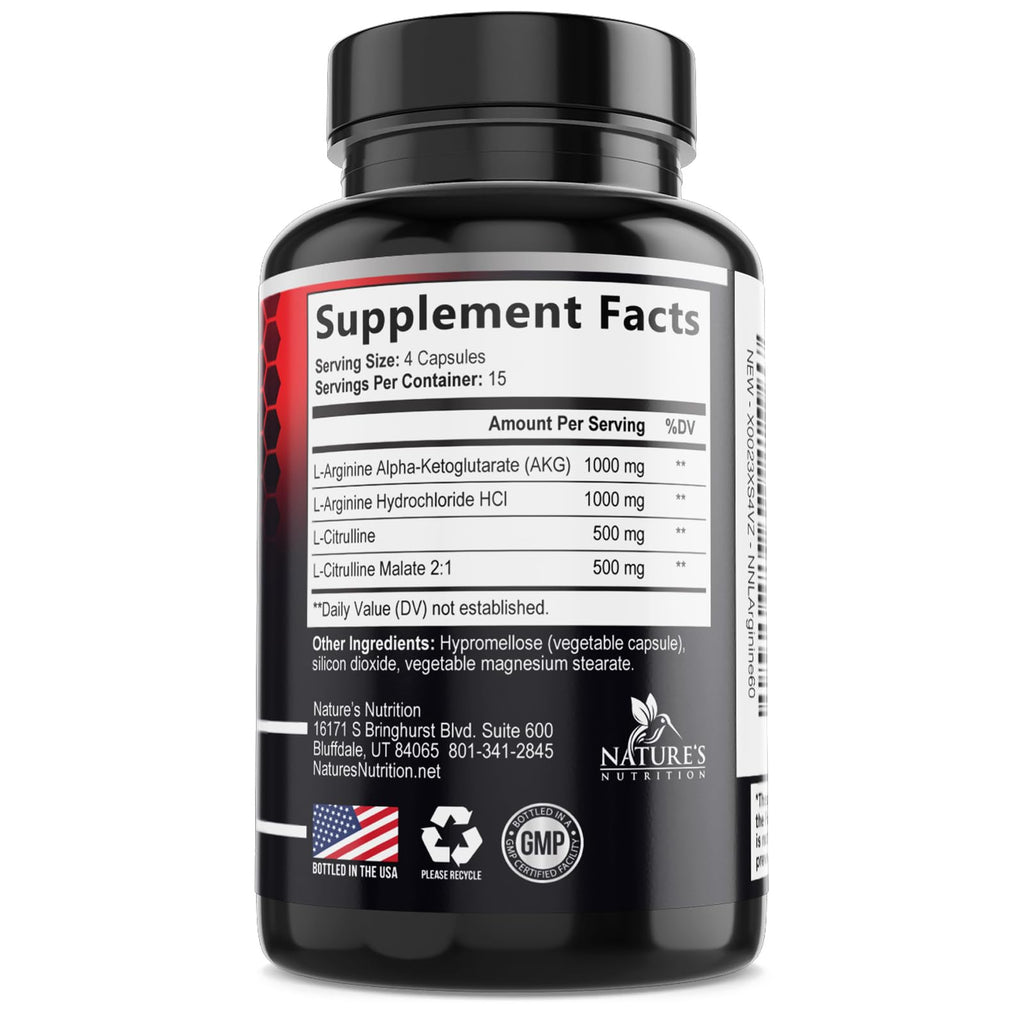 Nitric Oxide Booster 60 Capsules R55617