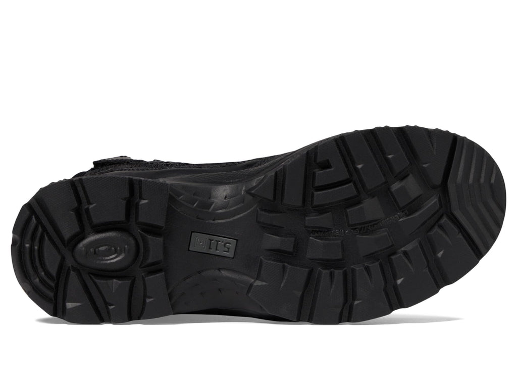Black 6-Inch Side-Zip Work Boots R337