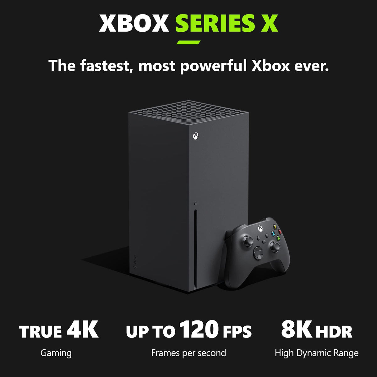 Carbon Black 1TB SSD 4K Gaming Console X66057