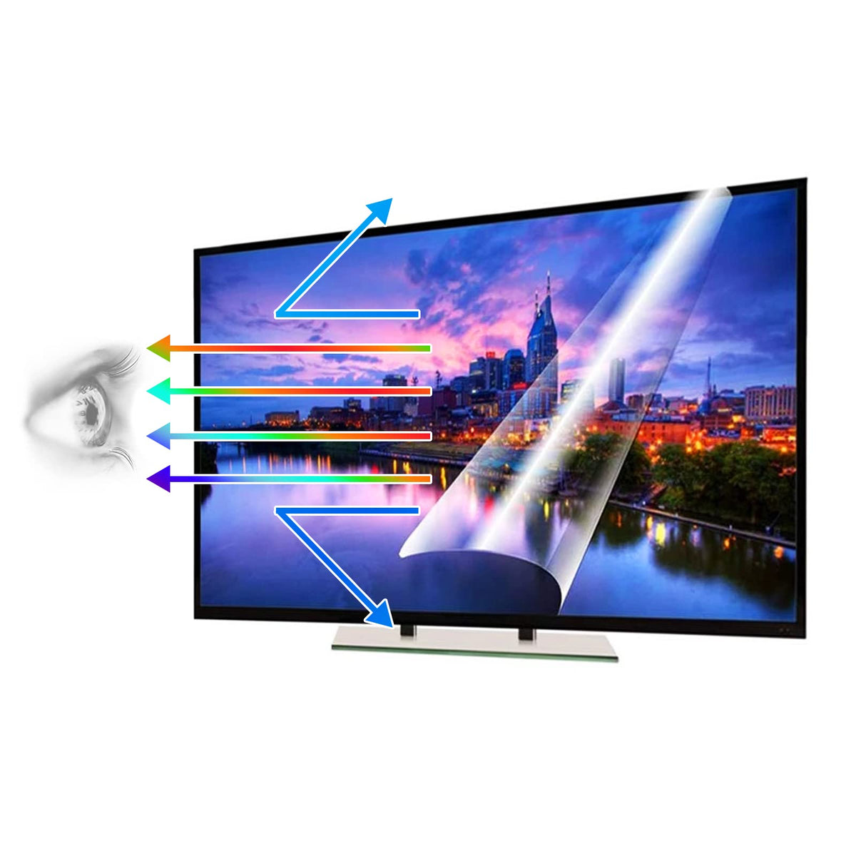 Anti-Glare Screen Protector for 32-75 Inch TV J41424