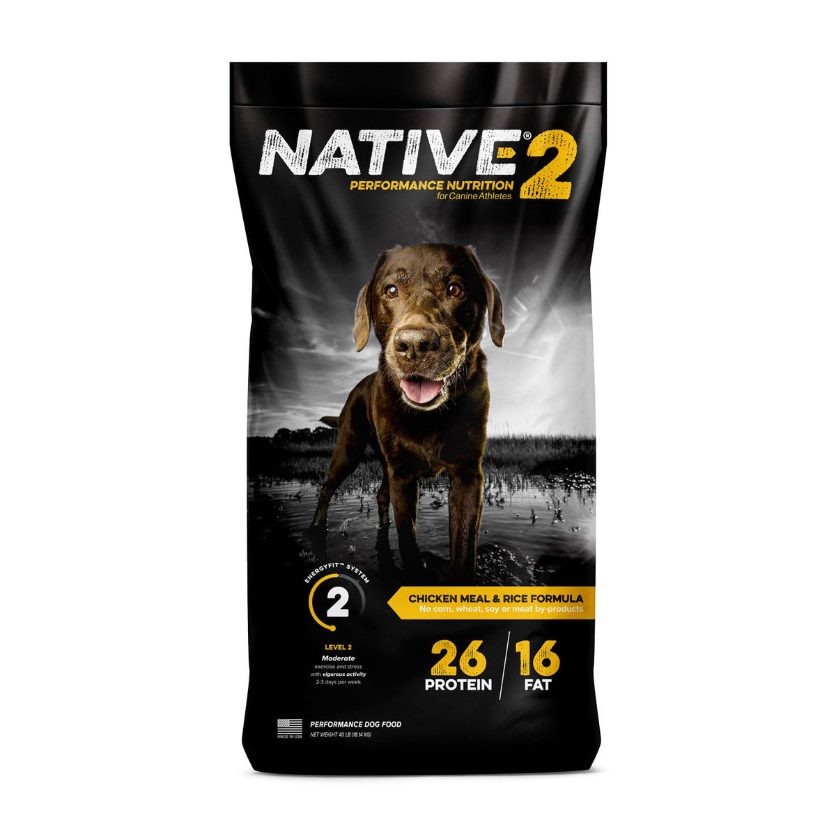 Chicken Meal and Rice Dog Food 40 Pound Bag C258676