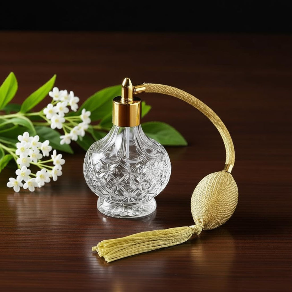 80ml Clear Crystal Perfume Bottle Atomizer T81099