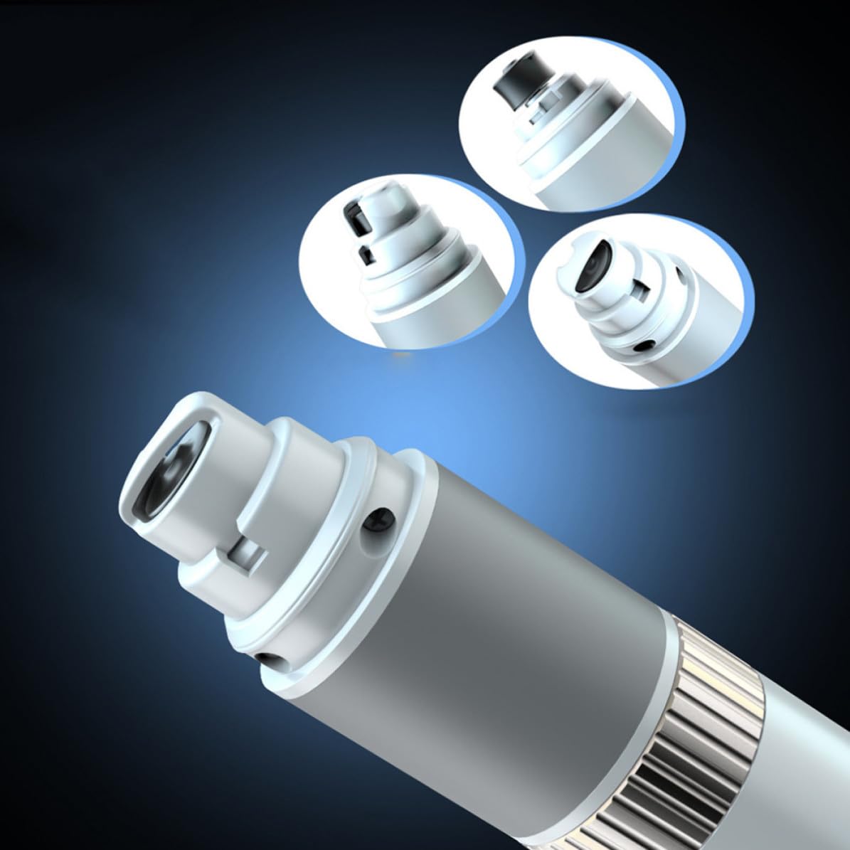 Electric PET Nail Grinder and Clipper White B2914