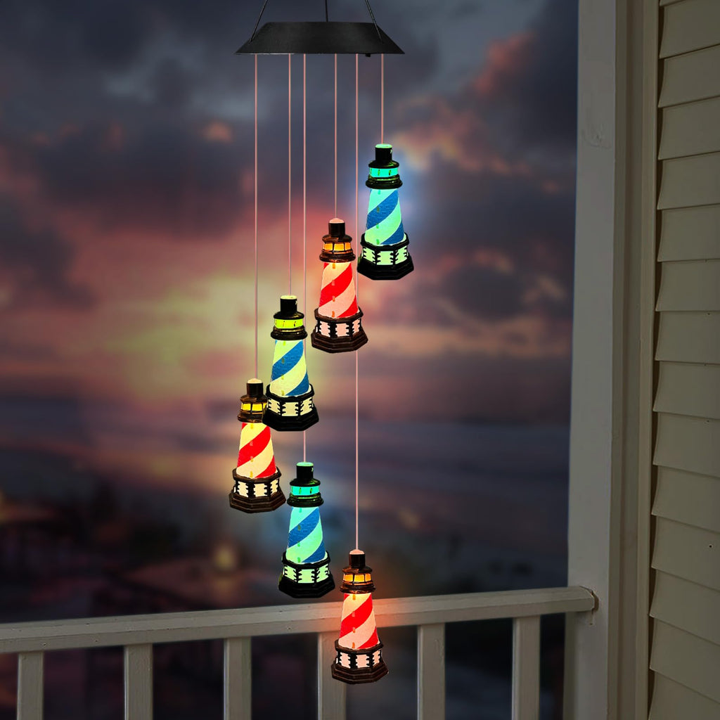 Color Changing LED Wind Chimes S589