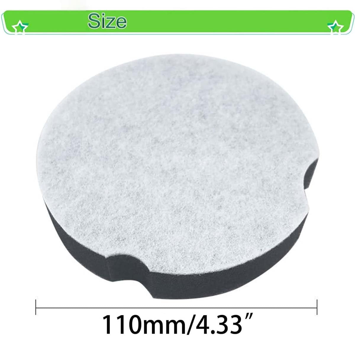 4 Pack Vacuum Filter Replacement U3301