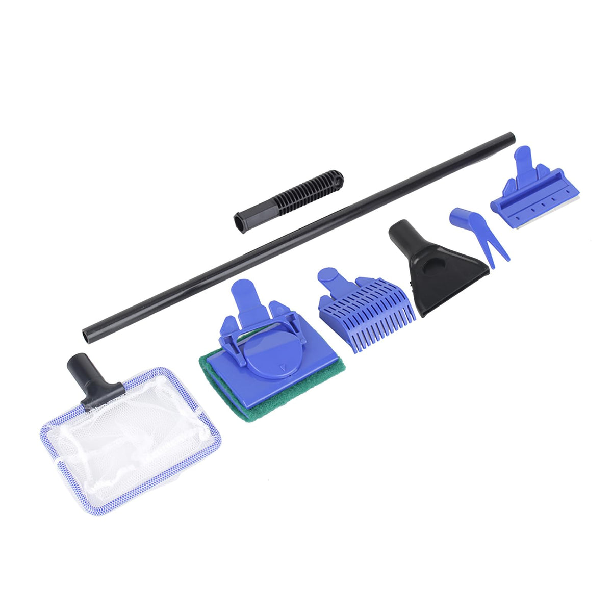5 in 1 ABS Plastic Aquarium Cleaning Brush Kit J493