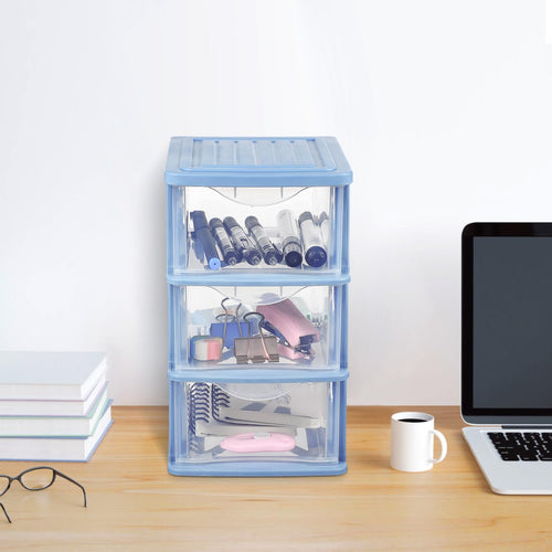 3-Drawer Plastic Storage Organizer M323