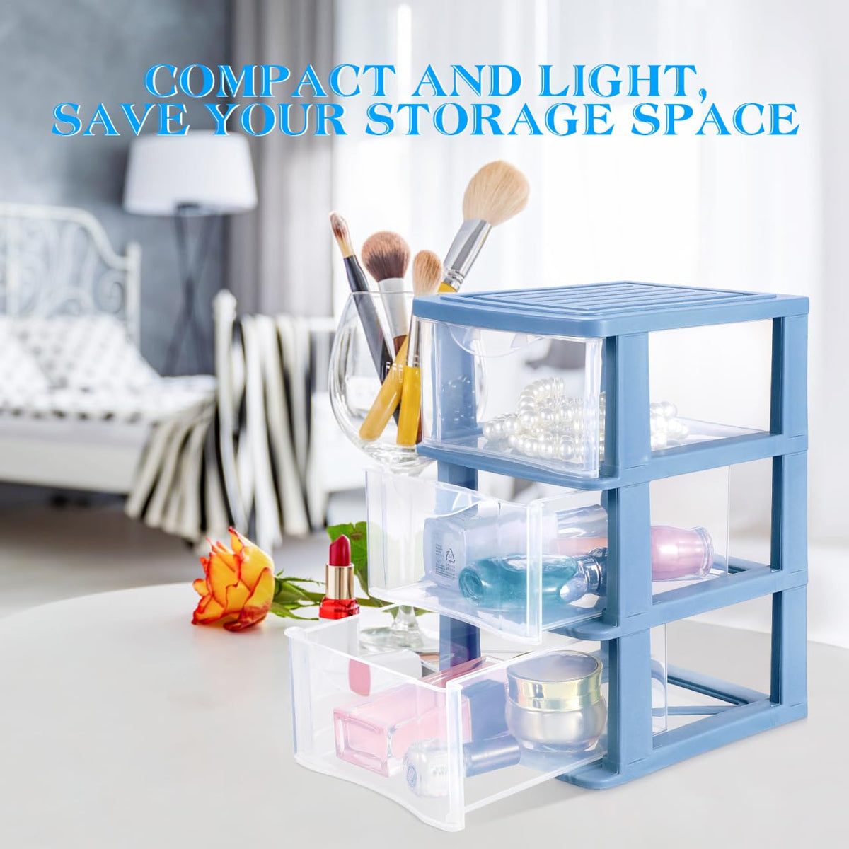 3-Drawer Plastic Storage Organizer M323