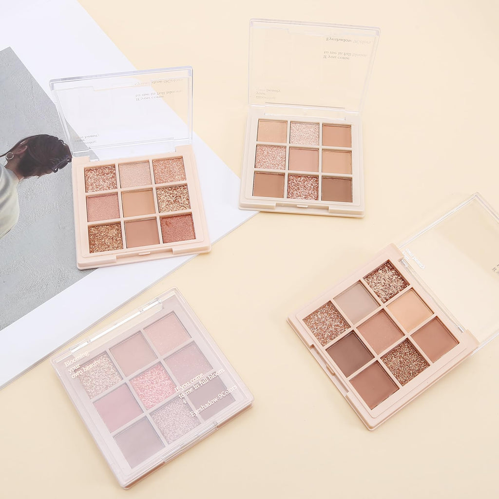 Nude Matte and Shimmer Eyeshadow Palette W828