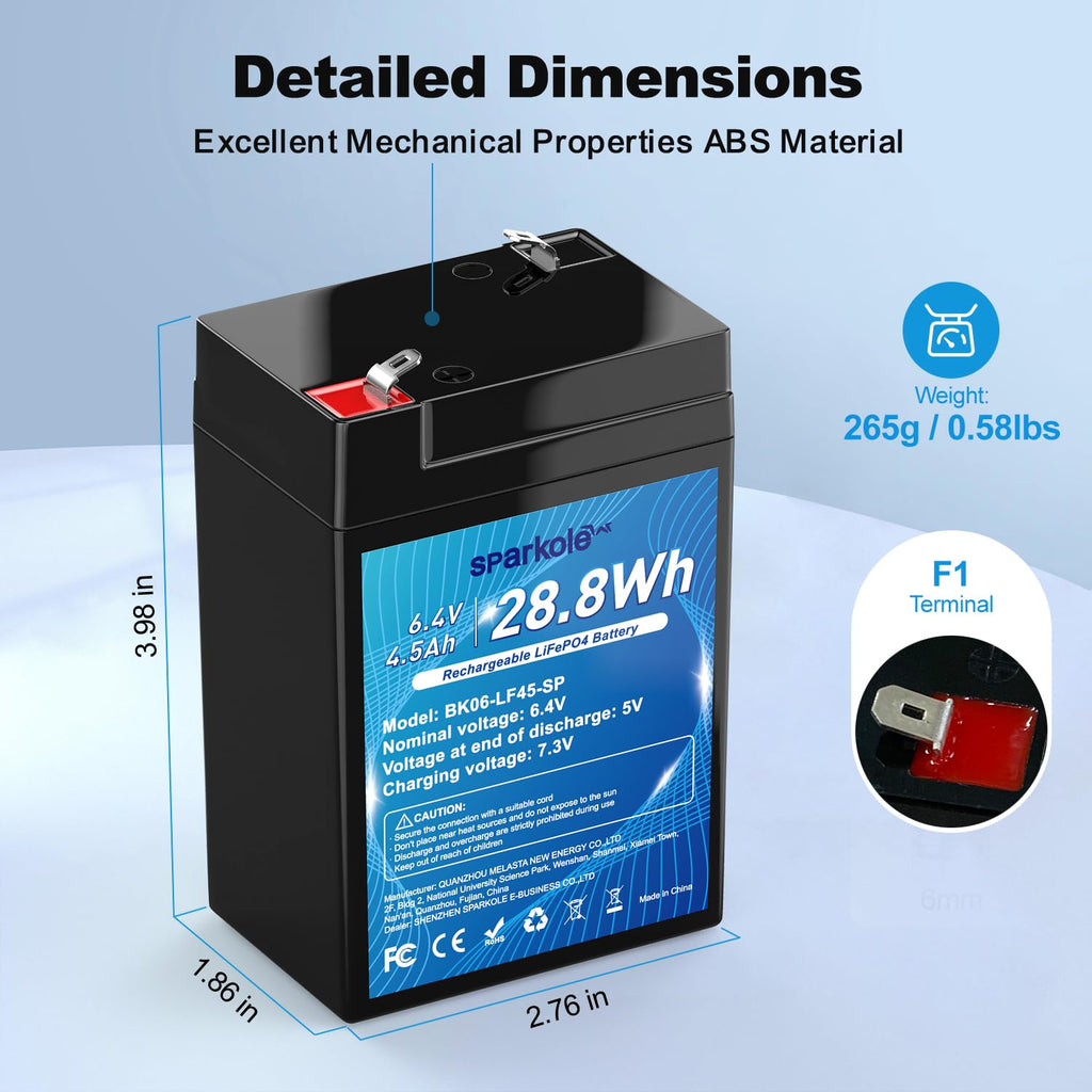 4.5Ah LiFePO4 Battery 2 Pack X199601