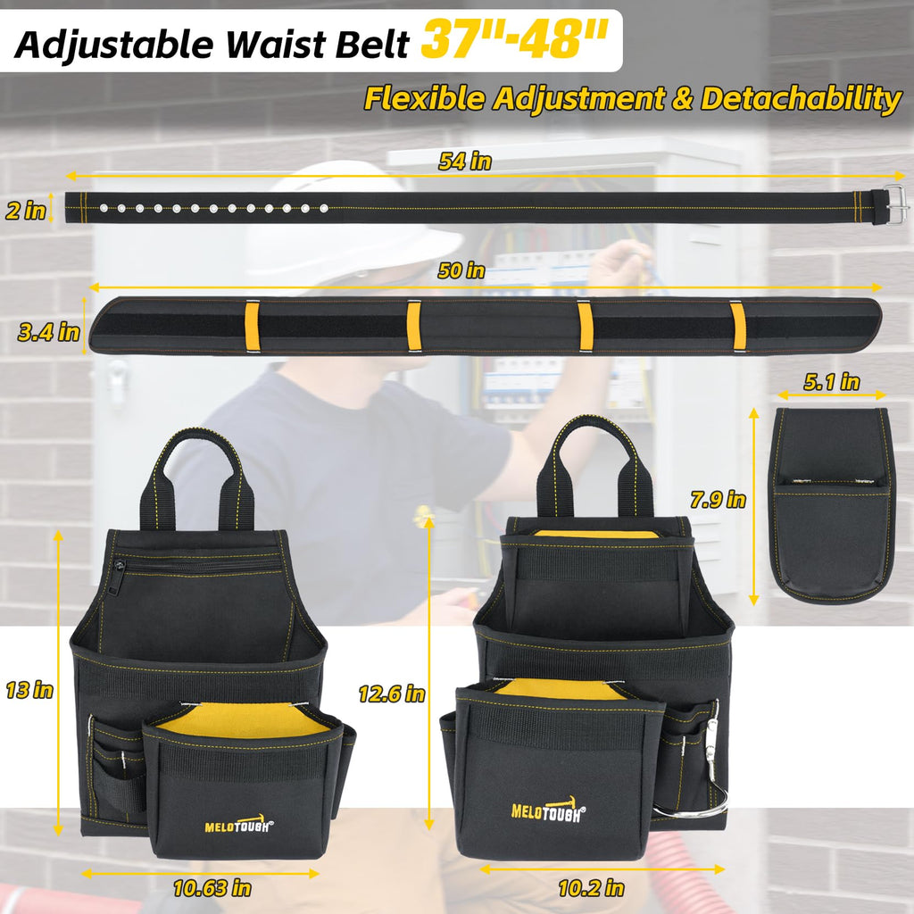 Tool Belt Organizer with 21 Pockets T9553