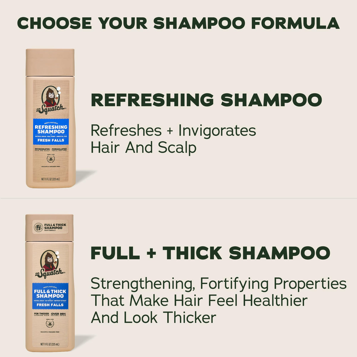 Natural Shampoo and Conditioner Set 11 fl oz 2-Pack L6764