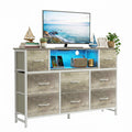 8 Drawer TV Stand with Charging Station F71389