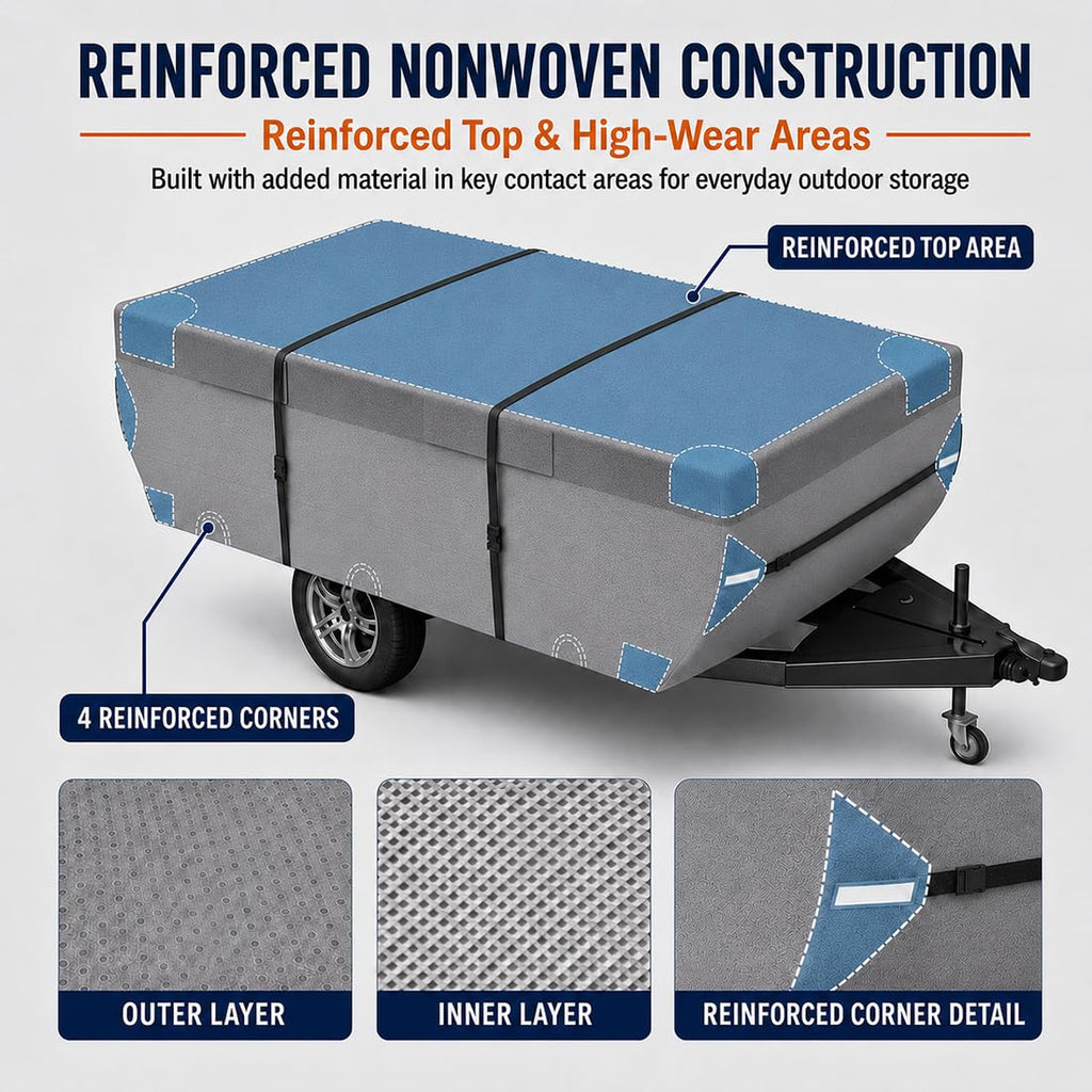 Pop Up Folding Camper Cover B192672