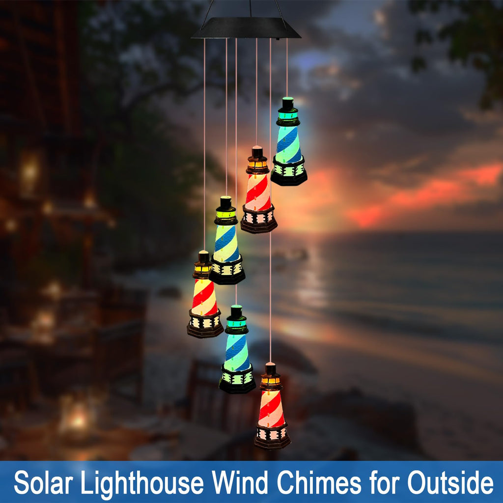 Color Changing LED Wind Chimes S589
