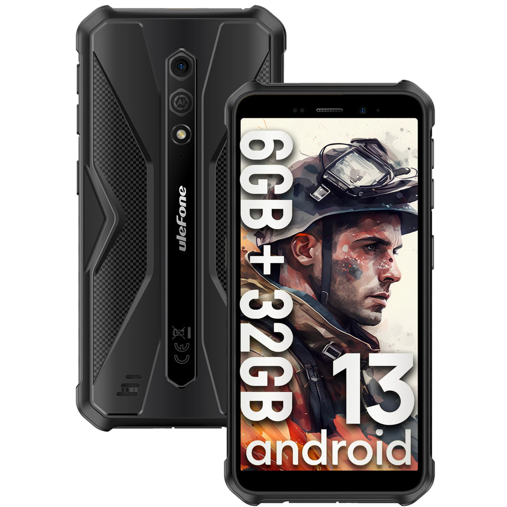 Black Rugged Smartphone R52358