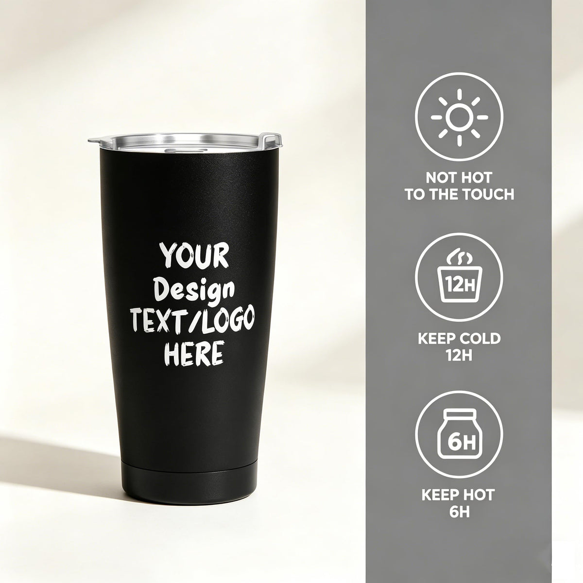 Custom Black Tumbler A827053
