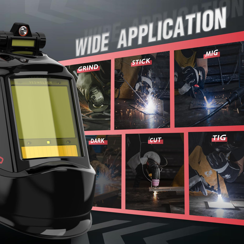 Auto-Shade Welding Helmet with Digital Filter L57928