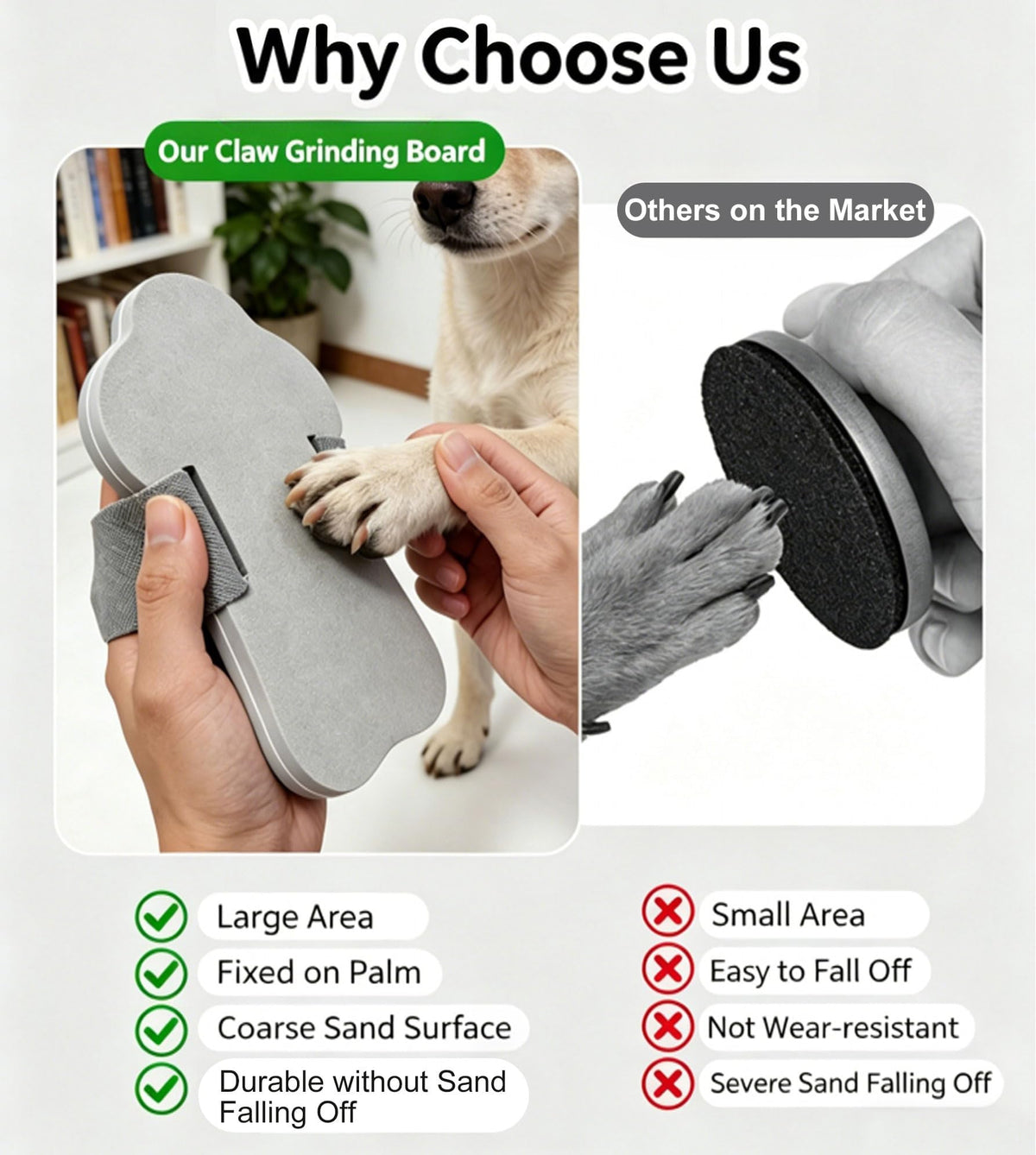 Dog Nail Scratch Board with Hand Strap P691771