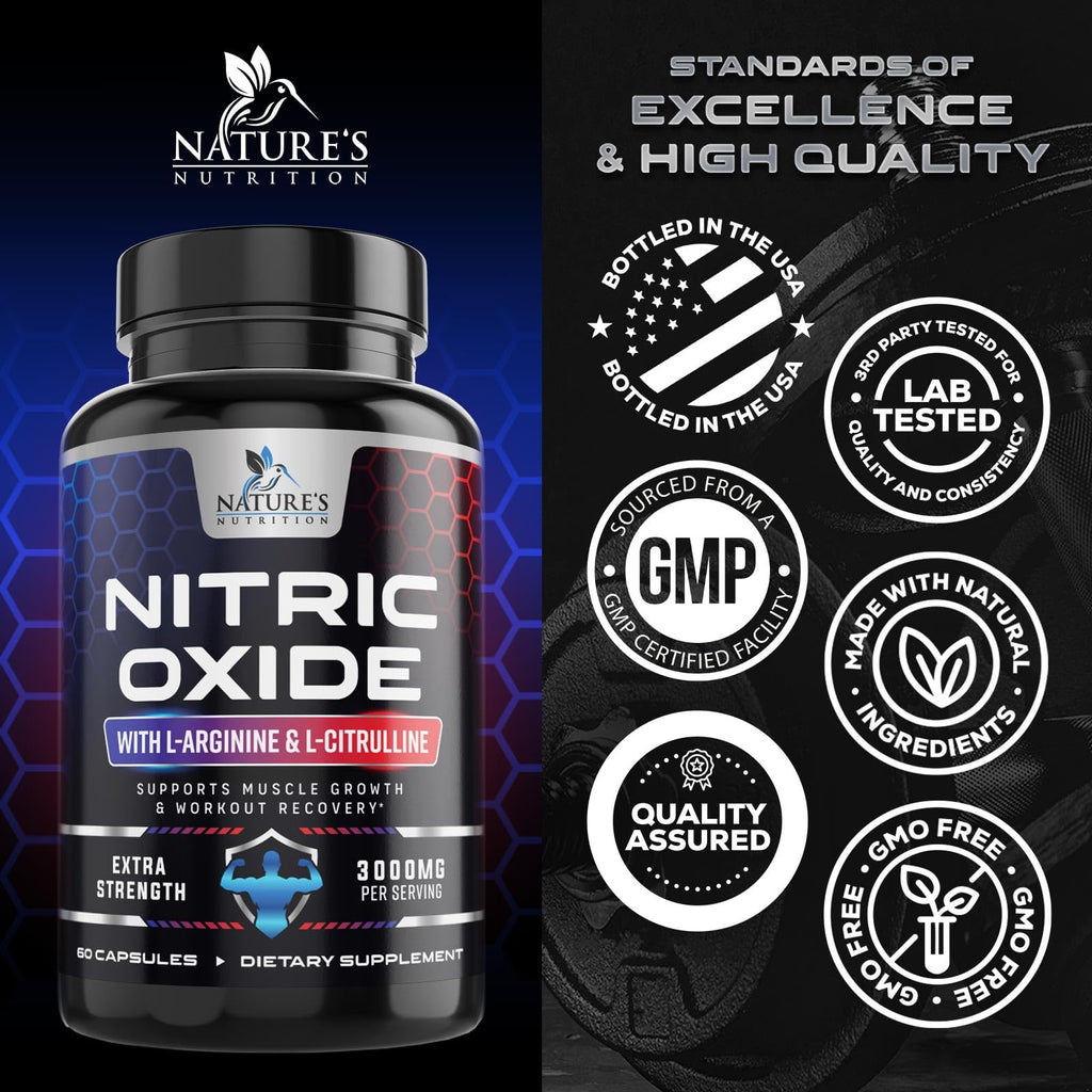 Nitric Oxide Booster 60 Capsules R55617