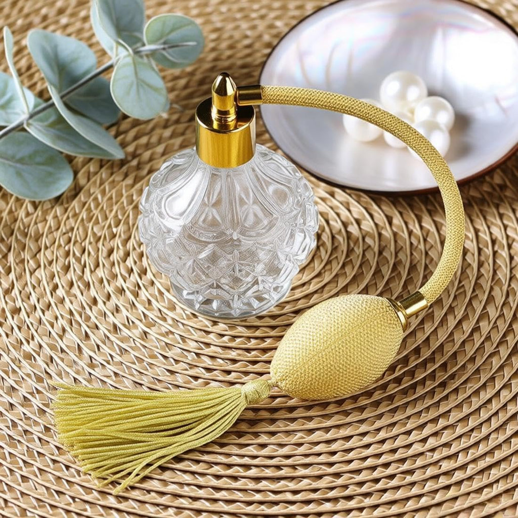 80ml Clear Crystal Perfume Bottle Atomizer T81099