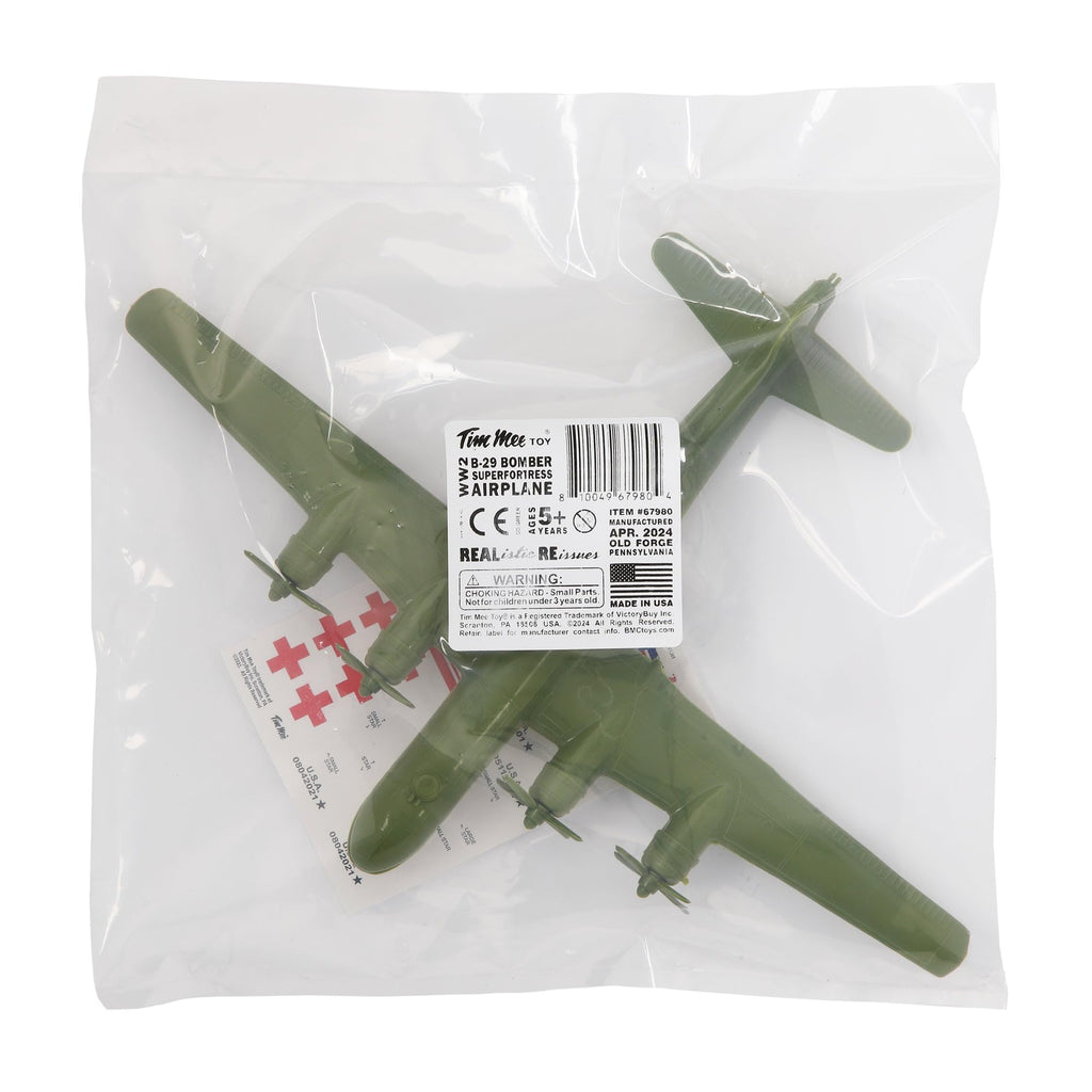 OD Green Plastic Bomber Plane L474871