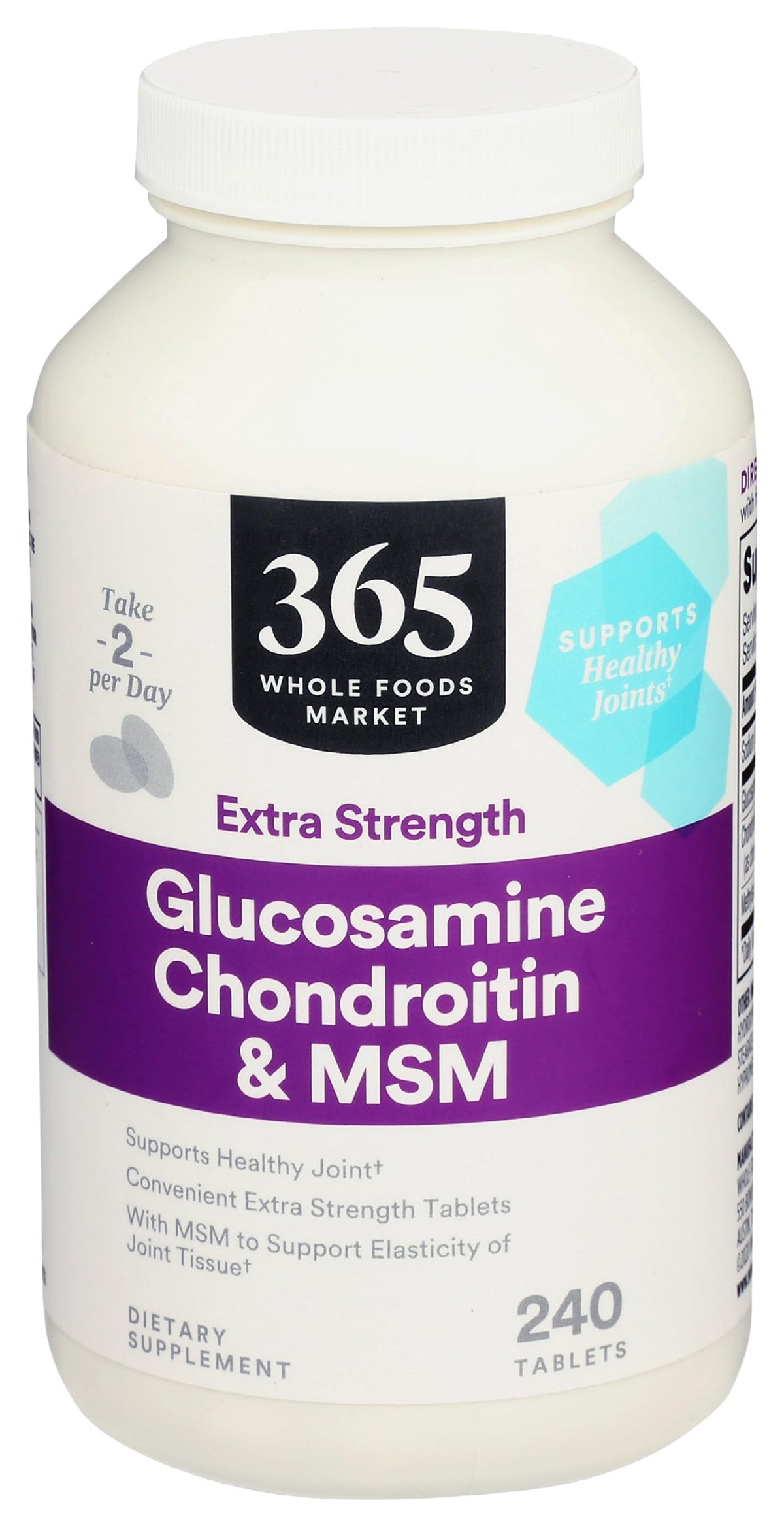 Glucosamine Chondroitin MSM 240 Tablets V675