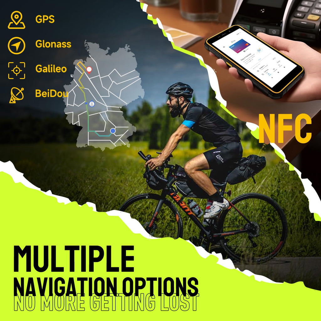 Black Rugged Smartphone R52358