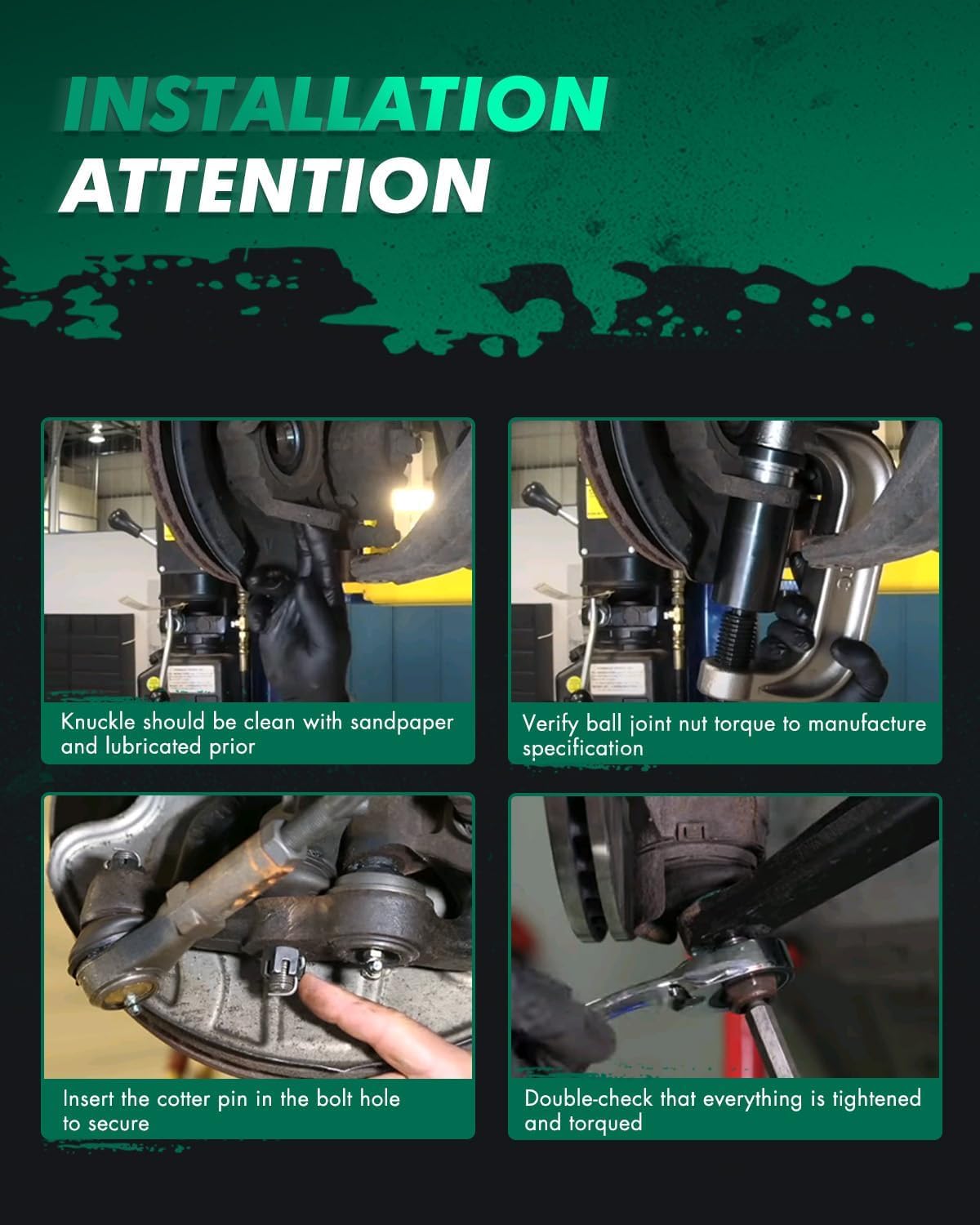 10pcs Front Suspension Kit N996880