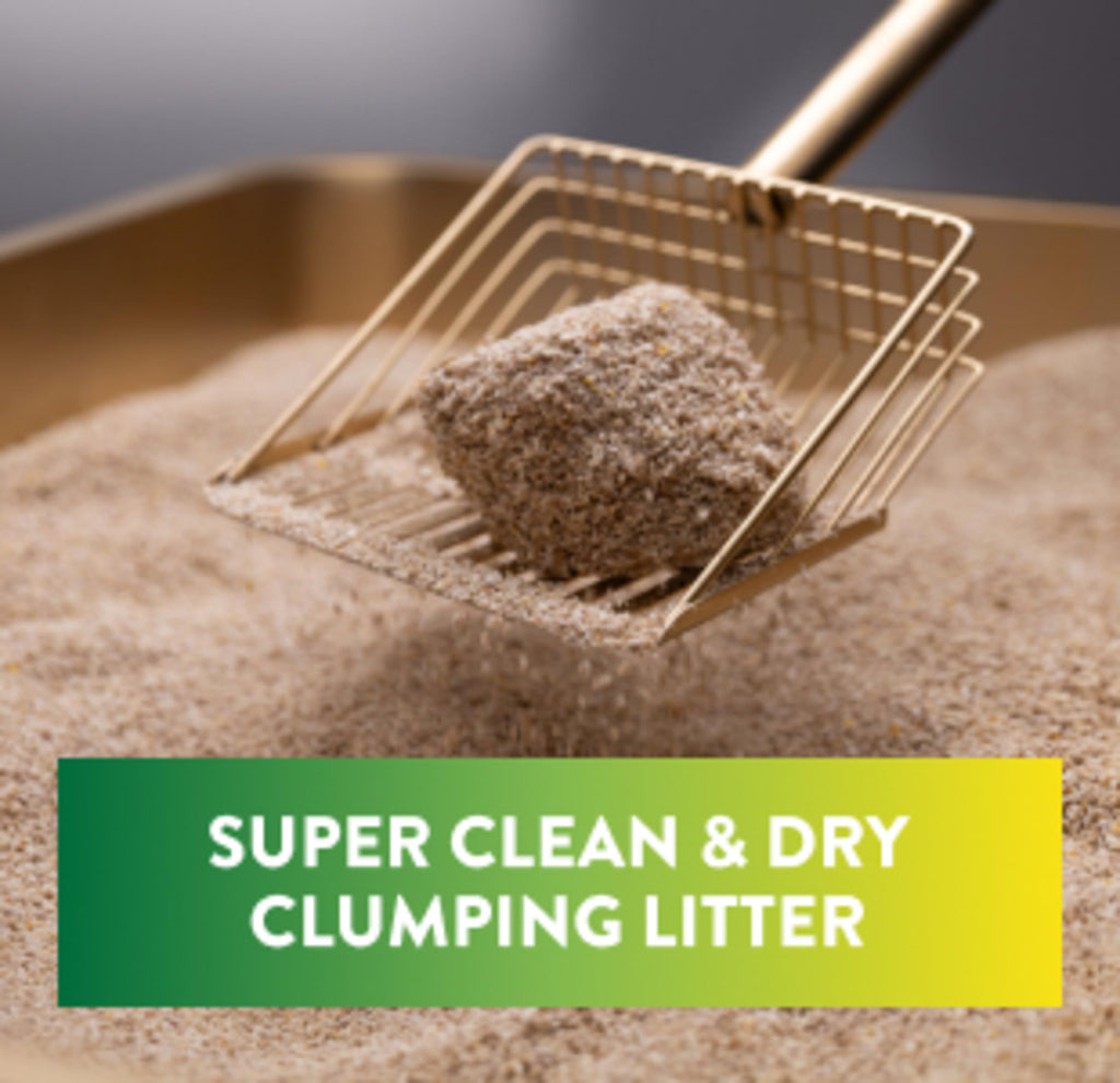 Plant-Based Clumping Cat Litter Unscented 15 Lbs C6116