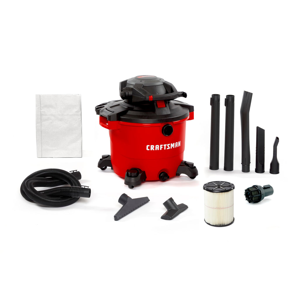 16 Gal. 6.5 Peak HP Wet Dry Vac with Detach Blower Y5862