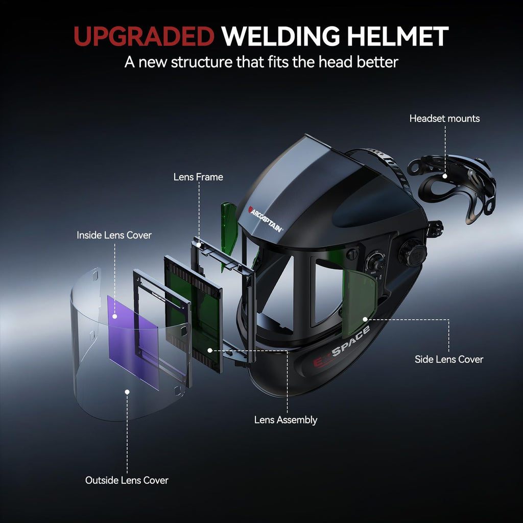 Auto Darkening Welding Helmet K915