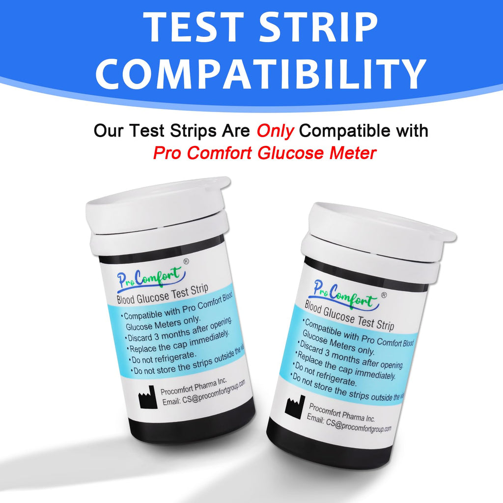 Glucose Test Strips 100 Count No Coding H745