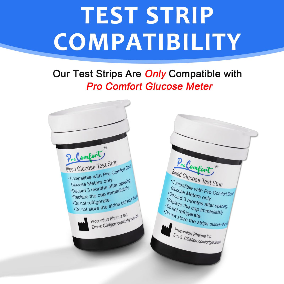 Glucose Test Strips 100 Count No Coding H745