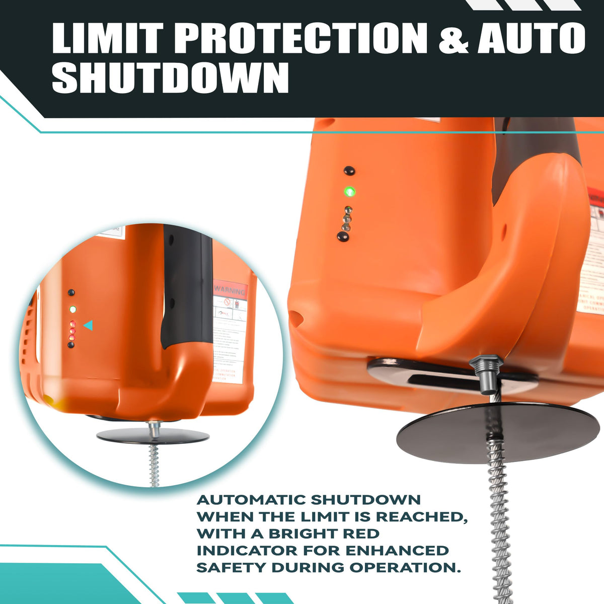 1500W 1500 lbs Electric Hoist Winch I20384